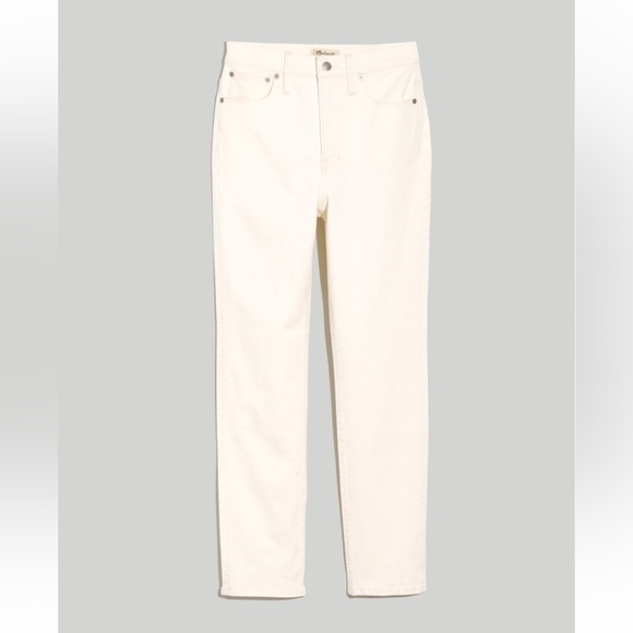 MADEWELL The Perfect Vintage Jean in Tile White with Comfort Stretch - Picture 6 of 12